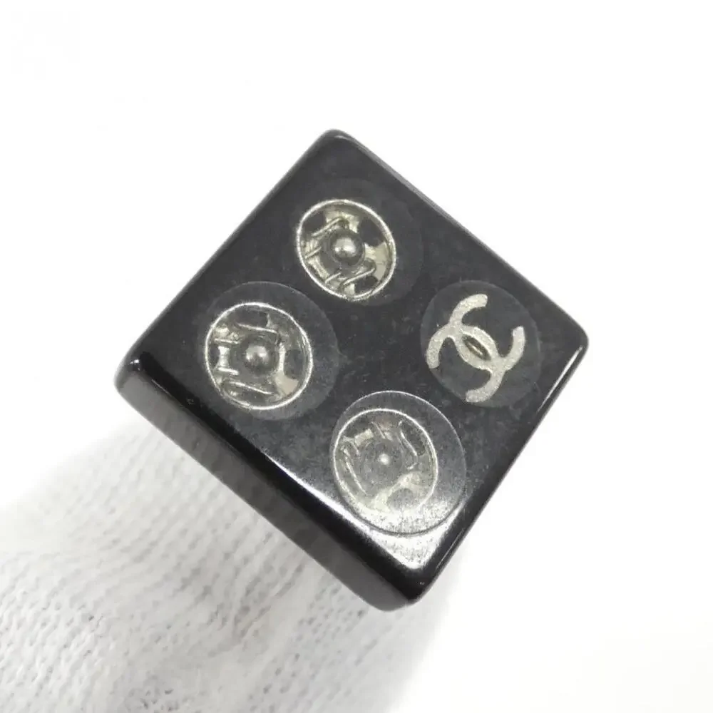 CHANEL Authentic Black Earrings